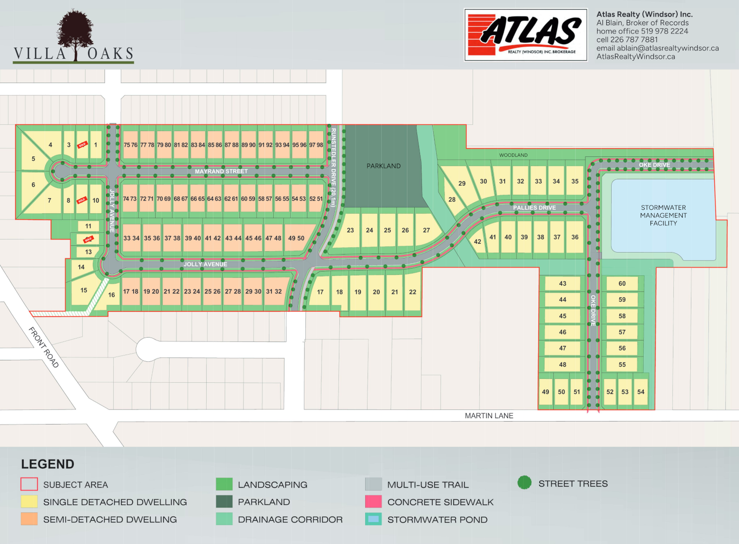 Atlas Subdivision Plan